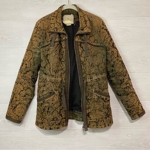 ANTHROPOLOGIE Hei Hei Camo Jacket Size Small